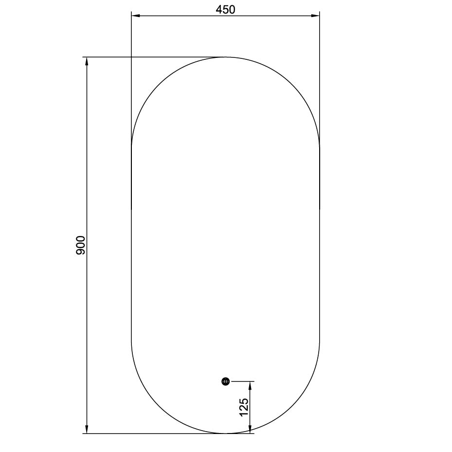 ECLIPSE 4590 Runway LED Mirror