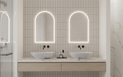 HALO 6080 Arched LED Mirror