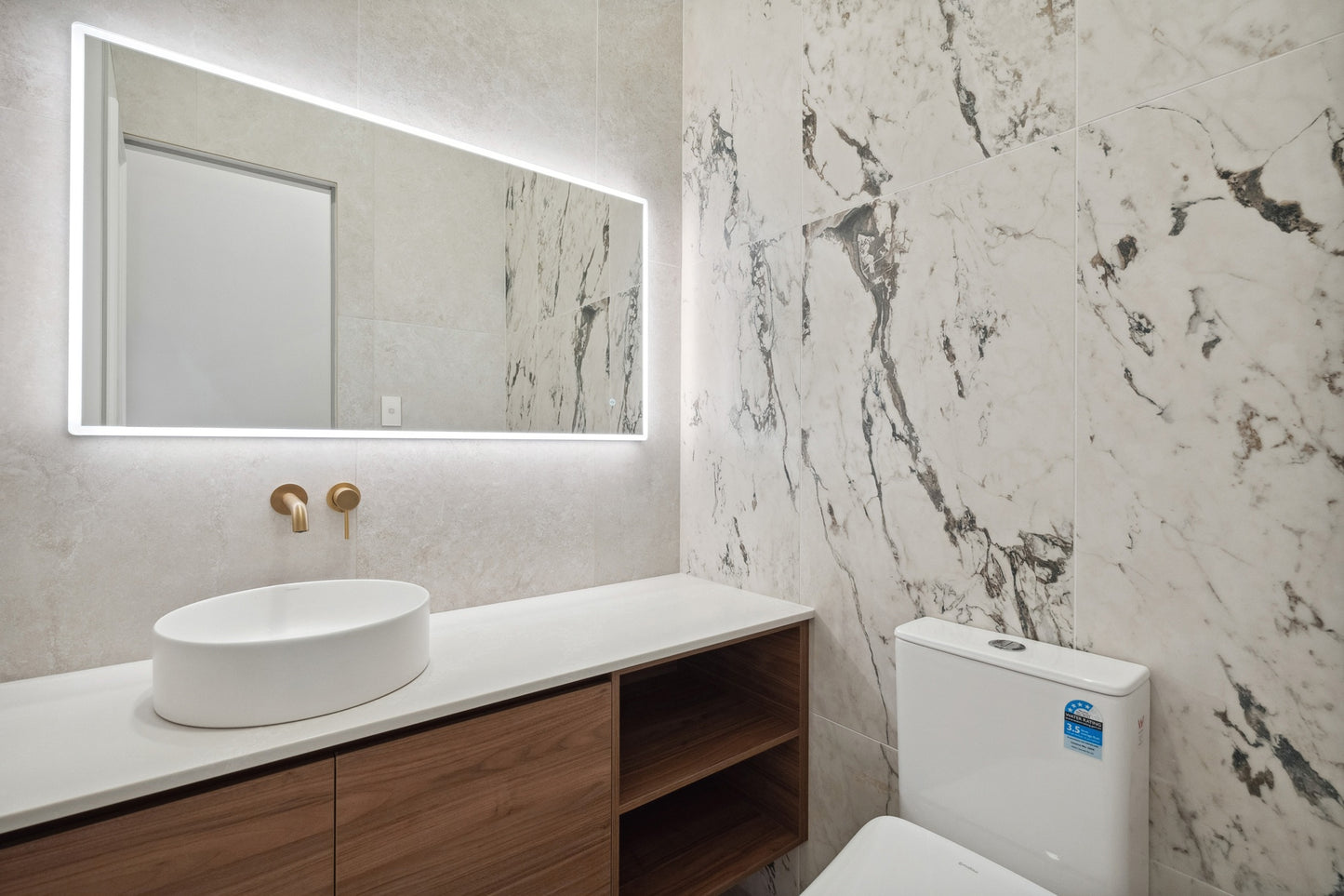 HALO 1270 Rectangular LED Mirror