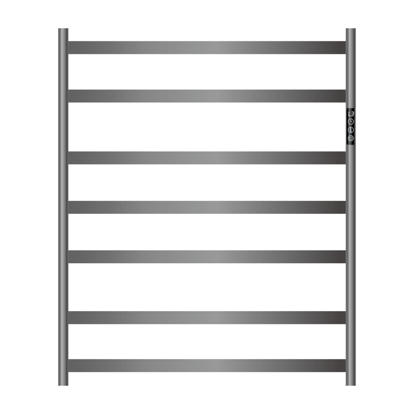 7750 Smart Heated Towel  Rail 7 Bar